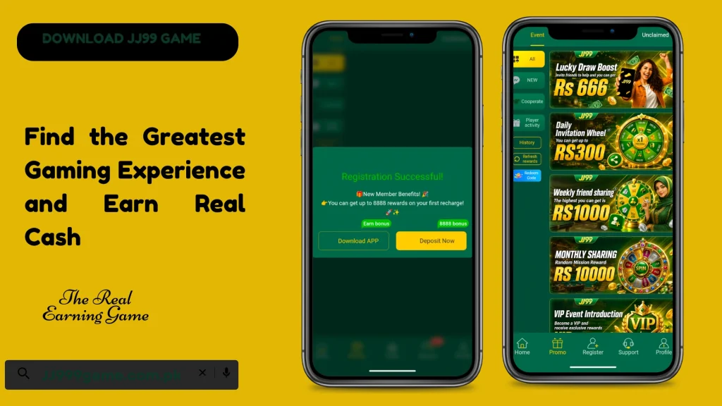 Register on JJ99 APK